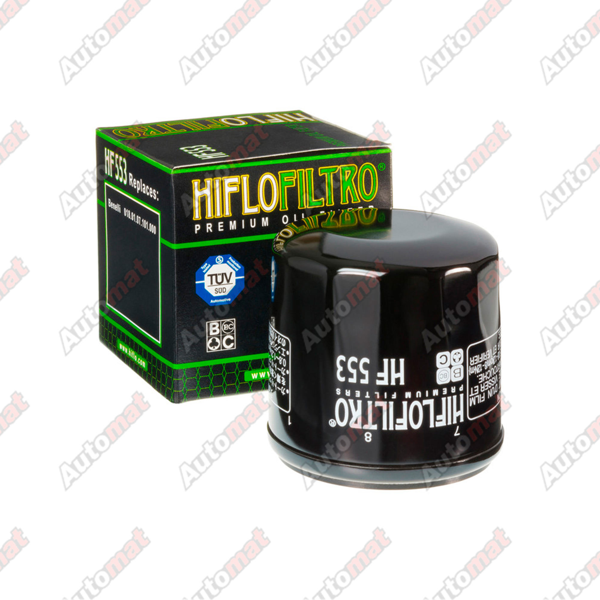 Фильтр масляный HIFLOFILTRO HF553